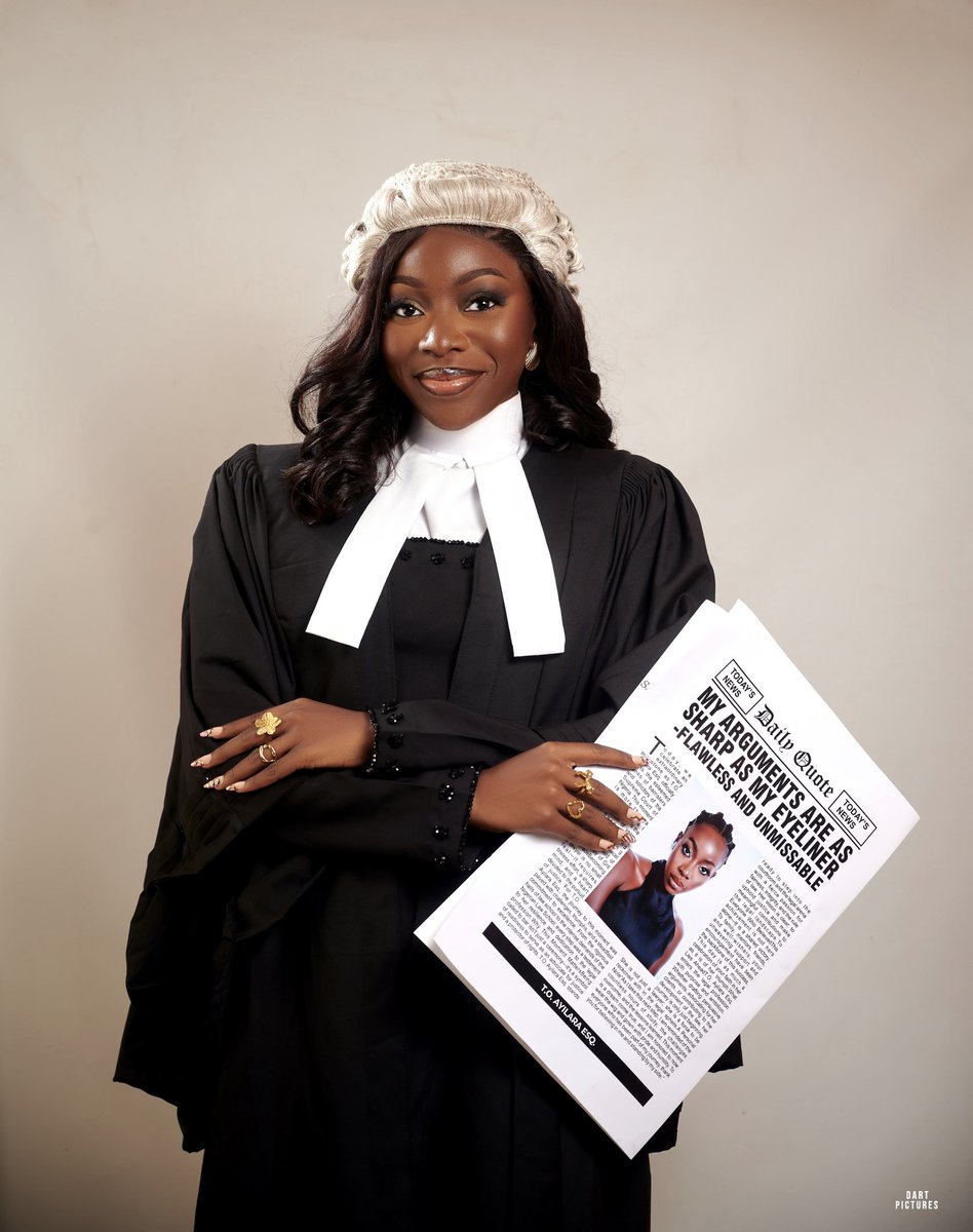 T.O AYILARA, Esq. (LLB, BL, ACArb) - Barrister and Solicitor of the Supreme Court of the Federal Republic of Nigeria. 🥹