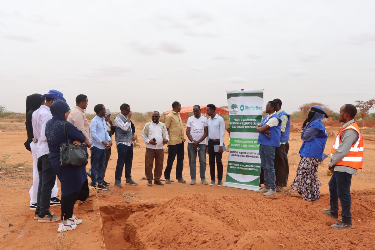 Juba Foundation in collaboration with ShelterBox launched another round of Mudbrick Houses construction for IDPs in Kaxarey, #Dollow "Everyone has the right to get shelter" <a href="/ShelterBox/">ShelterBox</a> <a href="/SClusterSomalia/">Shelter Cluster Somalia</a> <a href="/iom_somalia/">IOM Somalia</a> <a href="/Mopwh_Jubbaland/">Wasaaradda hawlaha guud iyo Guriyeynta Jubbaland</a> #shelter #Somalia