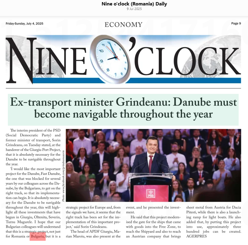 highbg's tweet photo. #Romania #ex #transport #minister: #Danube must become #navigable all year https://t.co/OHIXkfzM1T