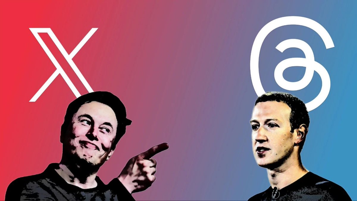 #Threads, continue son ascension. Au point d'atteindre quasiment le niveau de ✖️  
En juin, Threads enregistre sur un an une croissance de +127% de ses utilisateurs quotidiens actifs sur mobile
contre un recul de -15,2% pour X
buff.ly/iy2BmOi