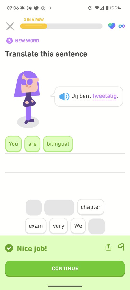 Thanks <a href="/duolingo/">Duolingo</a> it's all down to you!
