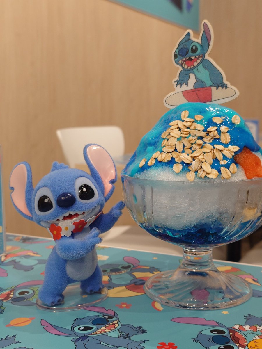 名古屋初日行ってきたよ！！

#OHMYCAFE
 #スティッチ