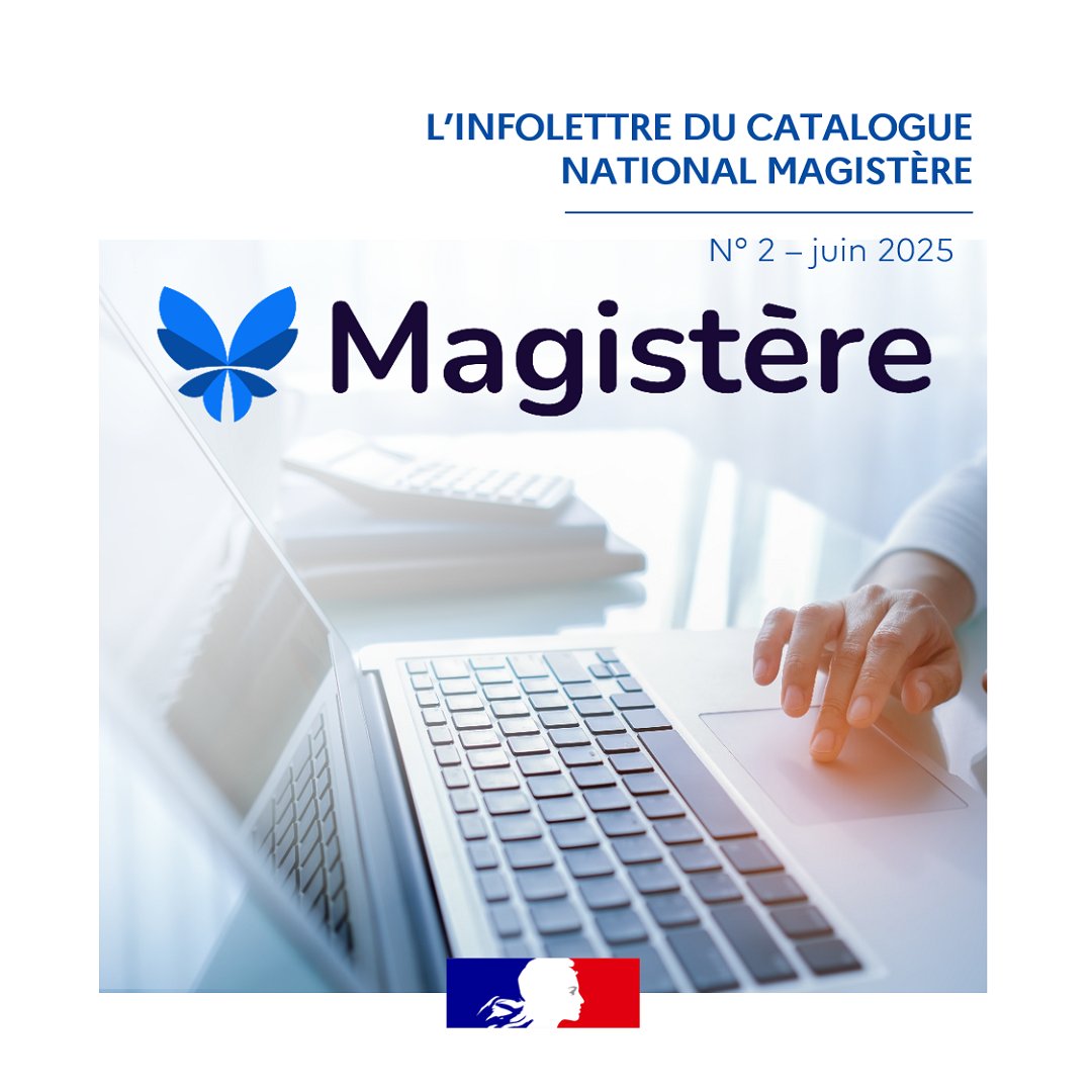 Eduscol's tweet image. 📰 Découvrez dans votre infolettre les nouveaux parcours de formation du catalogue #Magistère
Professeurs du 1er et du 2d degré, formateurs, personnels d'encadrement : ces parcours sont accessibles en inscription libre à tous les personnels ⤵
eduscol.education.fr/355/la-platefo…