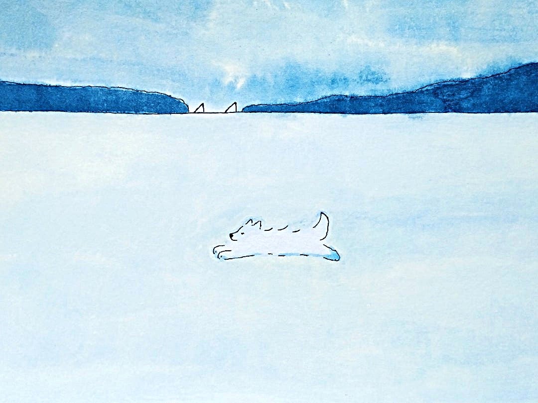 nao_kamimura's tweet image. title/「疾走」
size/240×330mm
#illustration