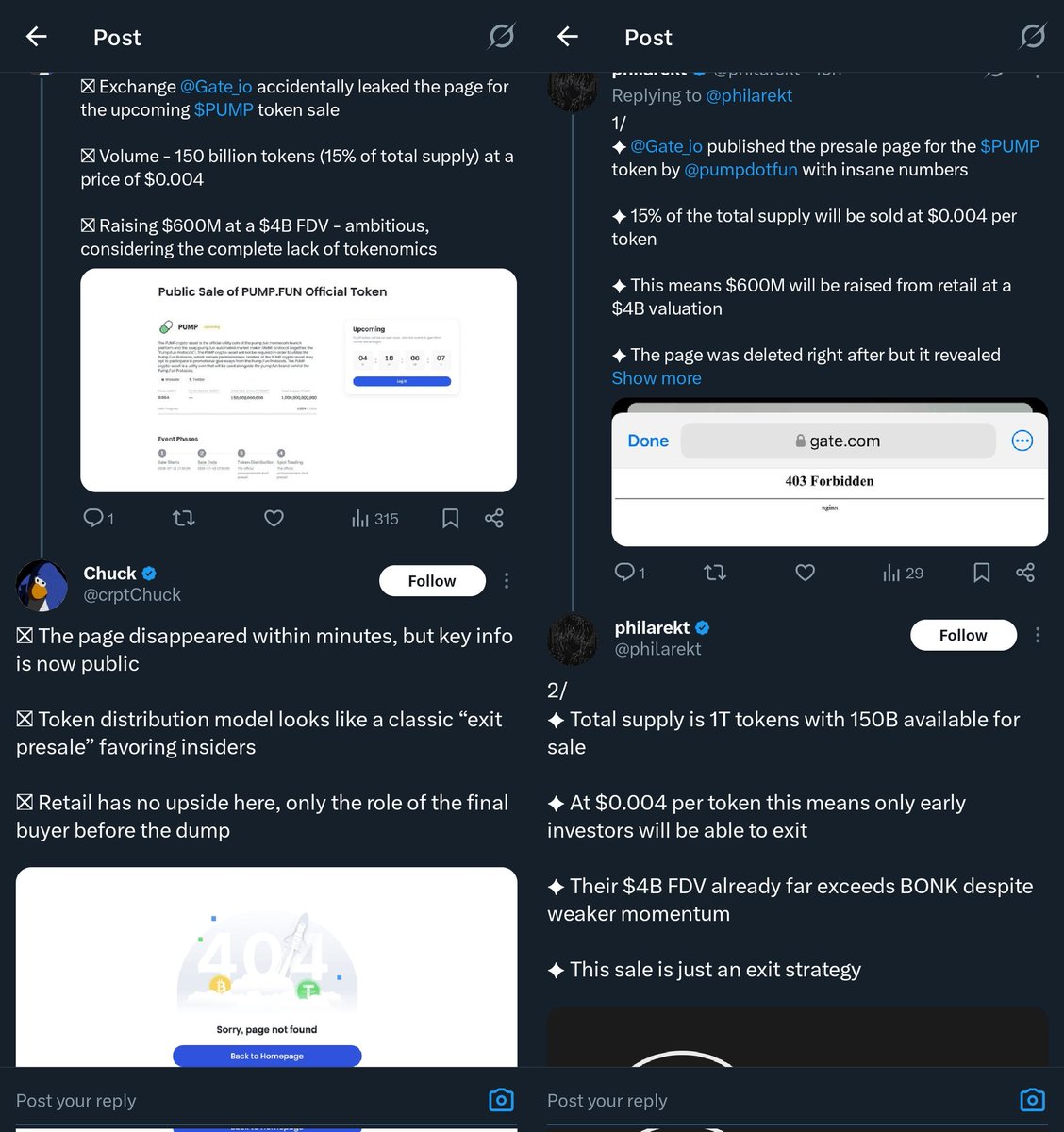 _TrendingCrypto's tweet photo. https://t.co/A3t2FQpatY, pumpdotfun, pumpfun and other related words are trending after announcing the long-anticipated launch of its native token, $PUMP, sparking both excitement and backlash across the crypto space. The Solana-based memecoin launchpad, known for letting anyone mint tokens in seconds, confirmed its token sale for July 12–15, offering 15% of the supply in a first-come-first-served format.

While some see this as a huge leap forward, positioning https://t.co/A3t2FQpatY as a dominant force in memecoin infrastructure, others are raising serious red flags. Critics are calling the tokenomics an “exit presale” that heavily favors insiders, with no purchase caps and the potential for whales to dominate the sale. A now-deleted presale page by https://t.co/826ahZiNCc and questionable allocation charts have only fueled skepticism.

Despite the controversy, hype remains high. Supporters are optimistic about potential airdrops and the token’s role in shaping the platform’s future, but skepticism is spreading fast. Memes comparing the distribution to a team cash grab and warnings from analysts about retail being left with "crumbs" show the mixed mood. In short: $PUMP is hot, but trust is fragile.

Follow @_TrendingCrypto and turn on notifications 🔔 for explanations of trends on CT as they unfold!