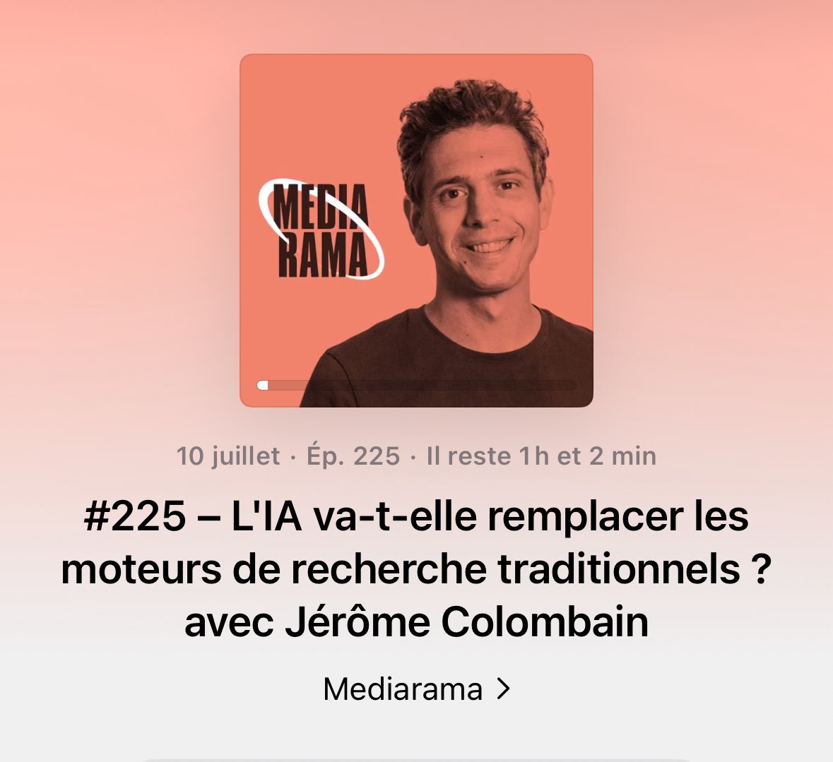 tparisot's tweet image. L&apos;impact de l&apos;intelligence artificielle dans le monde des médias - Via @mediaramapod podcasts.apple.com/fr/podcast/med….