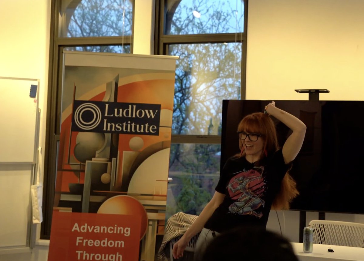 naomibrockwell's tweet image. "Come to our privacy masterclasses. Naomi does the whole thing in interpretive dance."