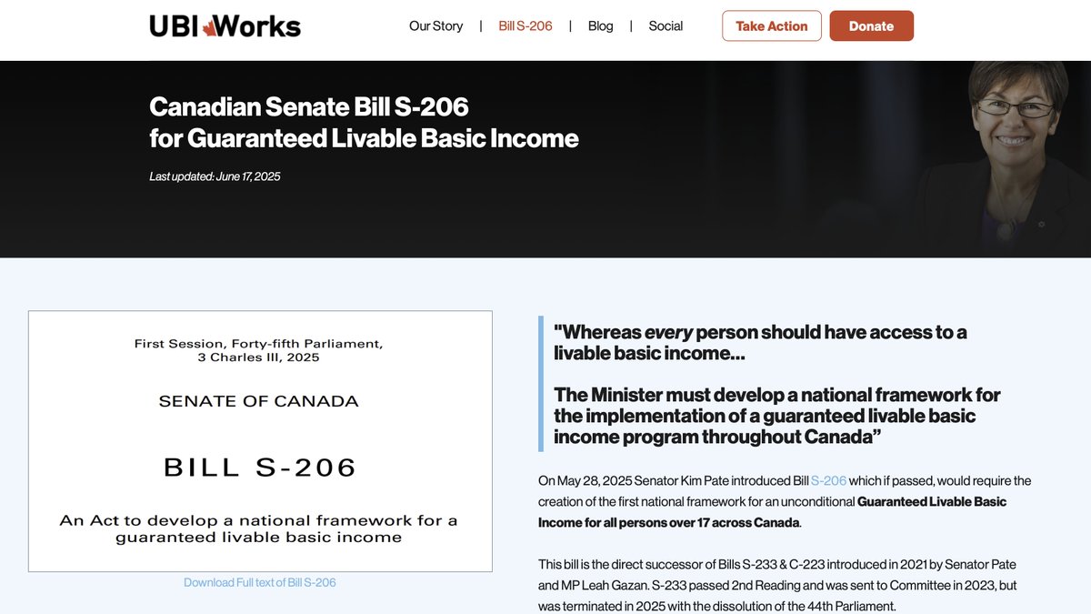 The end of Canada is nigh folks

UBI is creeping its way through the HOC