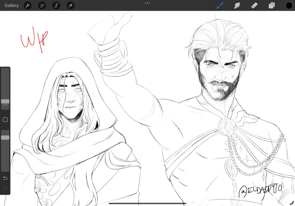 EDaddyto900's tweet image. Just doodling something…

#Jayvik