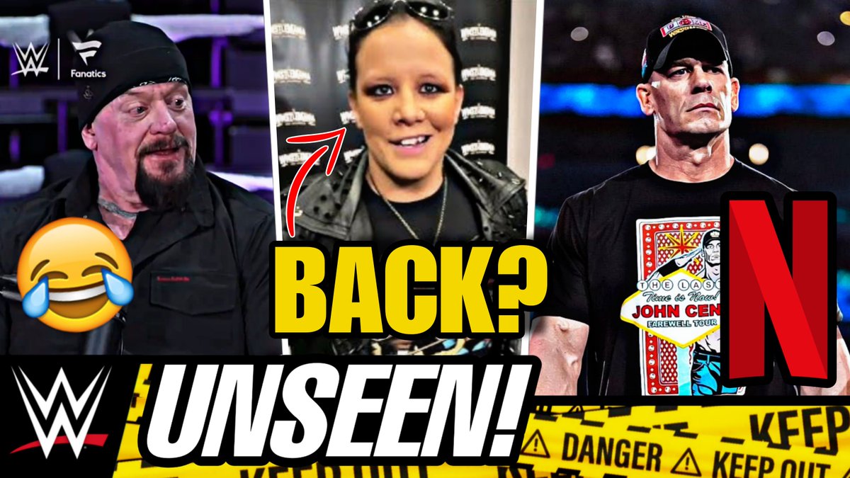 WrestlingDazeYT's tweet image. 🚨 JOHN CENA LATEST!
🚨 UNDERTAKER OFFENDED!

Latest WWE News &amp;amp; Rumors:
youtu.be/EpGmn3-lFQo

WWE NEWS
- New image released from WWE Unreal
- Shayna Baszler returns to WWE
- John Cena filming a new Netflix film
- Jade Cargill speaks about WWE Evolution
- Scott Stanford leaves…