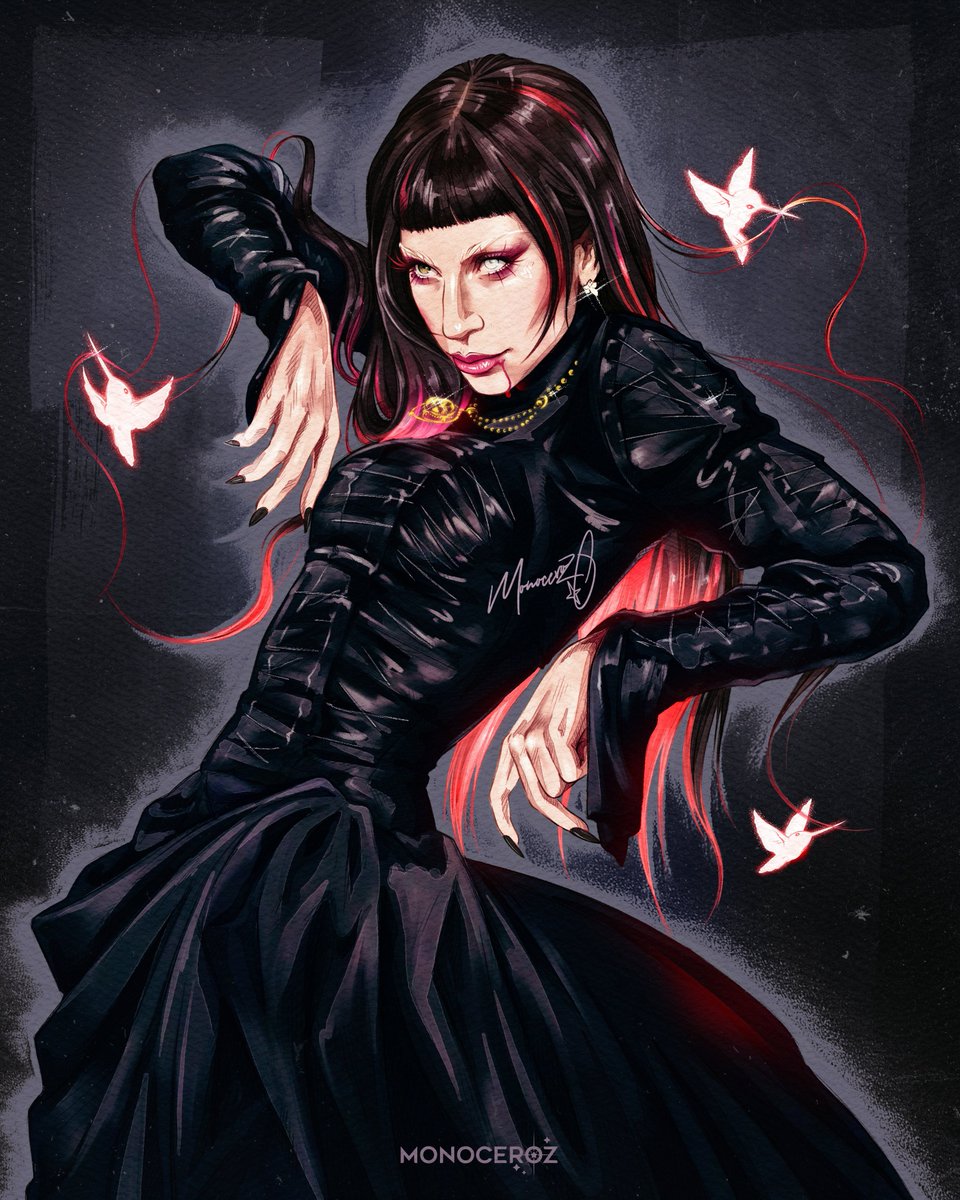 Monocer_ozz's tweet image. VAMPIRE MOOD🩸 #MAYHEM #MAYHEMBALL @ladygaga