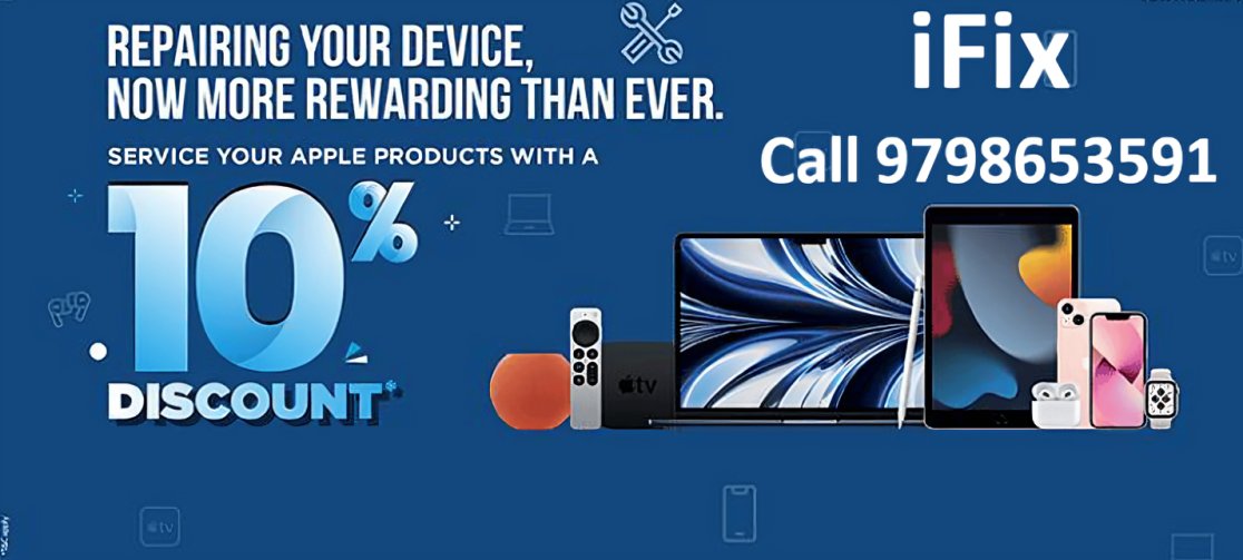 ifixapplepatna's tweet photo. iFix 
Visit iFix iPhone Service Center in Patna today and take advantage of this limited-time offer! ✨ We use only high-quality parts and offer fast, reliable service. Get your iPhone screen fixed right the first time!💯
#iphonerepair 
#appleservicecenter 
#macbookrepair https://t.co/MXifCPDrf5