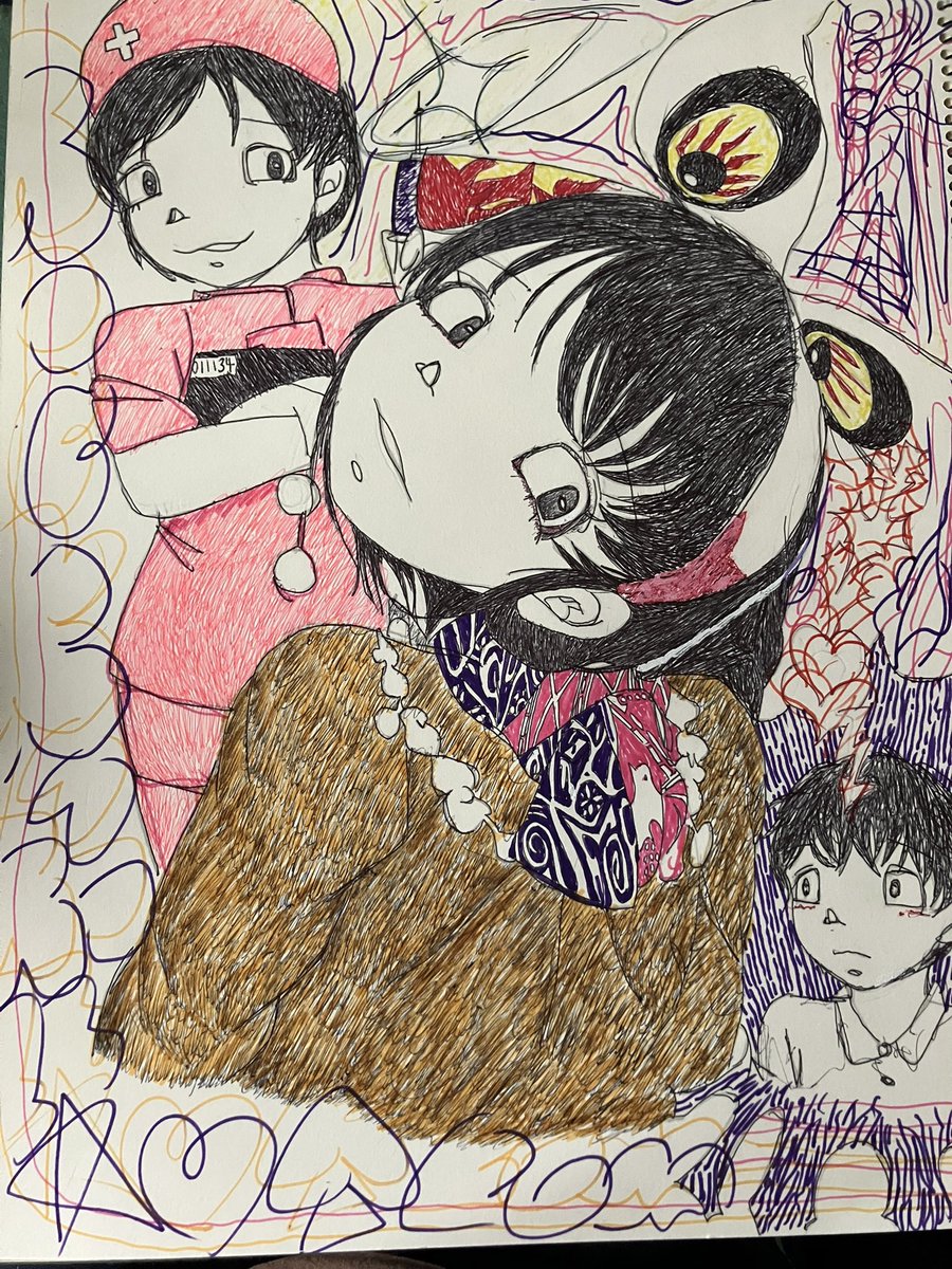 ABBIE9602's tweet photo. KAMU ONEG (come on)⭐️🌙✝️🪴⛓️
&The Iconic Hysterie Eye's.
#illustration #handwrite https://t.co/OkqYMiyeq1