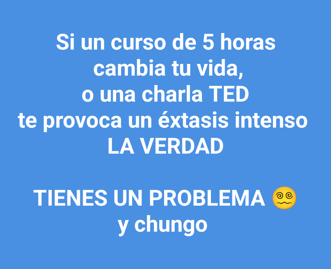 Tiene un problema y no lo sabes?