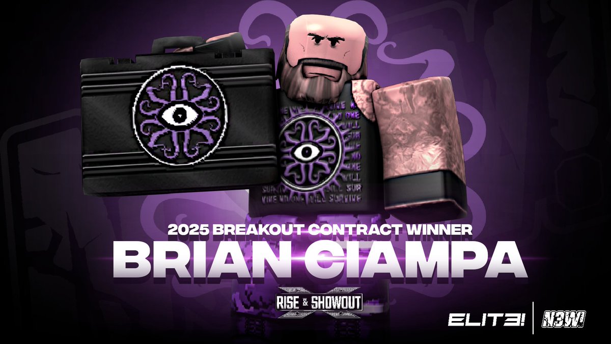 At #RISEandSHOWOUT <a href="/brianciampaa/">brian</a> won the N3W Breakout Ladder match, and now can cash in on ANY champion, ANYWHERE..

Who do you think he will cash in on ?

#ELITEN3W