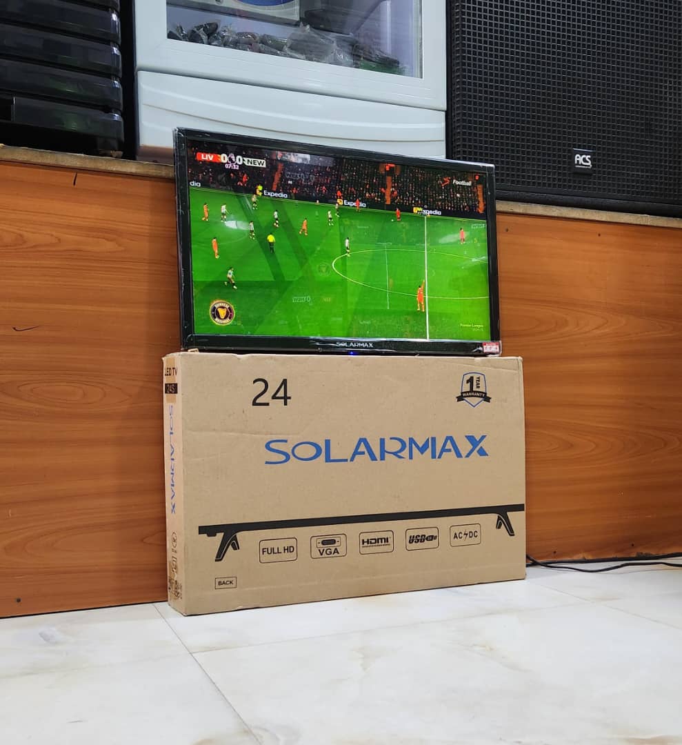 Solarmax inch 24 

165,000

~Warranty 1 year
~Dar delivery free

Call/Whatsapp -0625965198