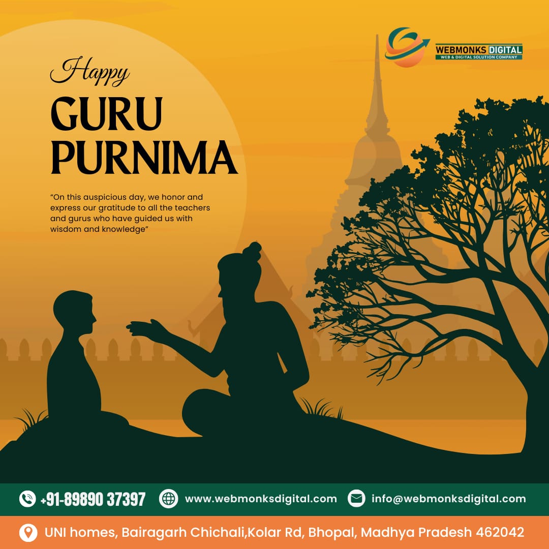 webmonksdigital's tweet photo. Happy Guru Purnima to all the mentors, guides, and teachers who shape lives with love and patience. 👏🌺

#HappyGuruPurnima #GuruPurnima2025 #GratitudeToGuru #GuruKripa #SpiritualGuide #RespectYourGuru #ThankYouTeacher #PathToWisdom #GuideAndMentor #GuruVandana #webmonksdigital https://t.co/IY8bwSNQoj