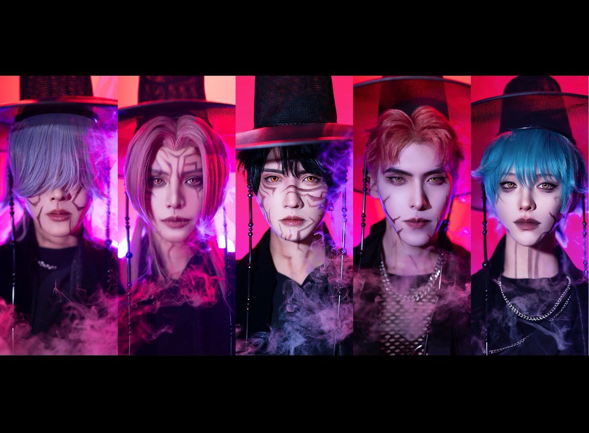 tsun_mikoto's tweet photo. "I'm all you need,I'ma be your idol."
我是你唯一需要的，我會成為你的偶像。

總之速拍了幾張團照!!

#Jinu #Babysaja #Abby #Abssaja #Romancesaja #mysterysaja
#kpop獵魔女團 #cosplay #kpopdemonhunters #sajaboys #huntrix  #YouRIdol https://t.co/BCthSZ8slk