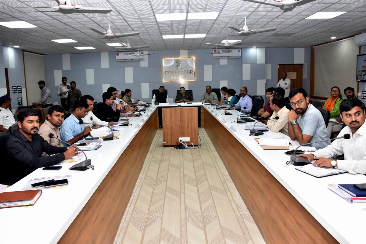 નેશનલ ડિઝાસ્ટર મેનેજમેન્ટ ઓથોરીટી-દિલ્હીની ટીમે મોરબીની ડિઝાસ્ટર પ્રિપેર્ડનેશની સમીક્ષા કરી