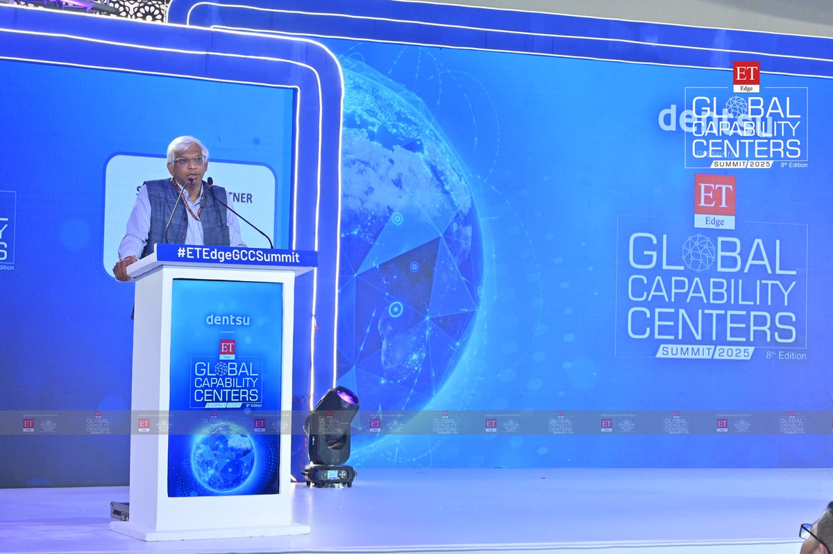 Addressed the 8th Edition of the ET Edge GCC Summit , centered around the powerful theme: Capability, Culture, Convergence.Spoke on how India’s policy landscape can unlock new horizons for Global Capability Centers.
<a href="/EduMinOfIndia/">Ministry of Education</a>  <a href="/AICTE_INDIA/">AICTE</a>