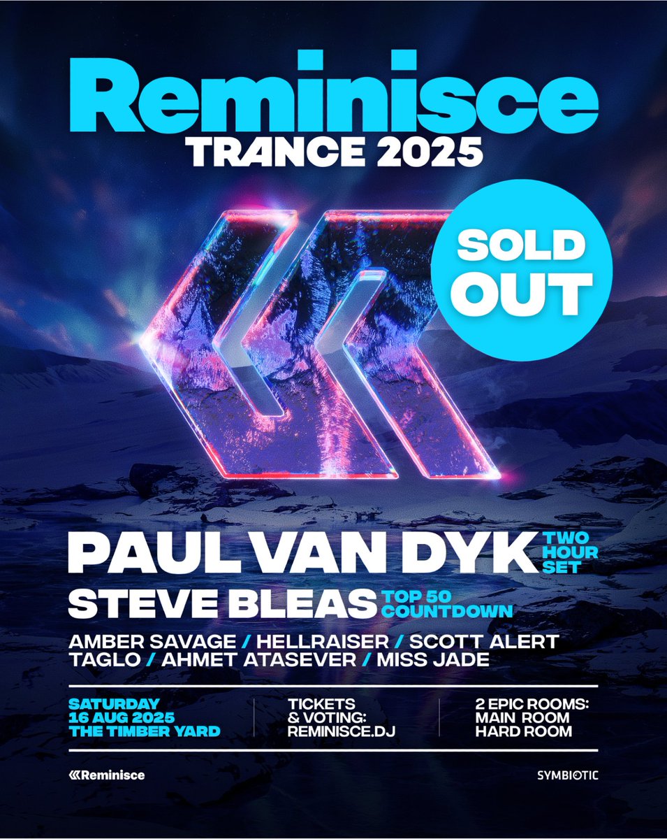 Reminisce Trance is officially SOLD OUT 🚨. Melbourne, you snapped up every ticket in under 2 weeks.

If you missed out, join the waitlist via this link in case any last-minute tickets become available.