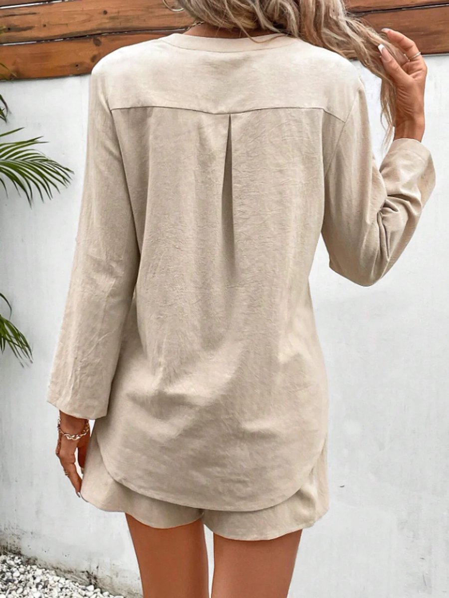 BeyondApparel_'s tweet photo. Relaxed summer outfit ⛅️🕶️
Grab 'em at https://t.co/KDIdBlDBU1 &amp; enjoy 10% off! 
Free shipping over $99
Shipping worldwide ✈️

#linenshorts #linentop #twopiecesets #summeroutfits #summeroutfitideas #resortwear #vacationootd #linenclothing #beyondapparel https://t.co/AdarTmkHyd