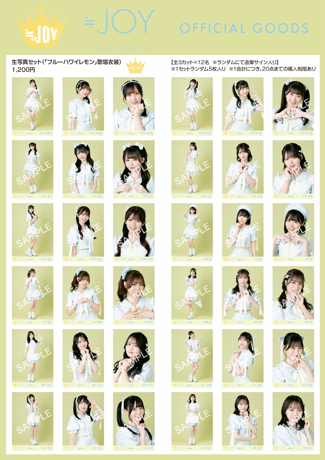 LOVE ミニフォトカード 2025 Vol.9 野口衣織レア LOVE イコラブ