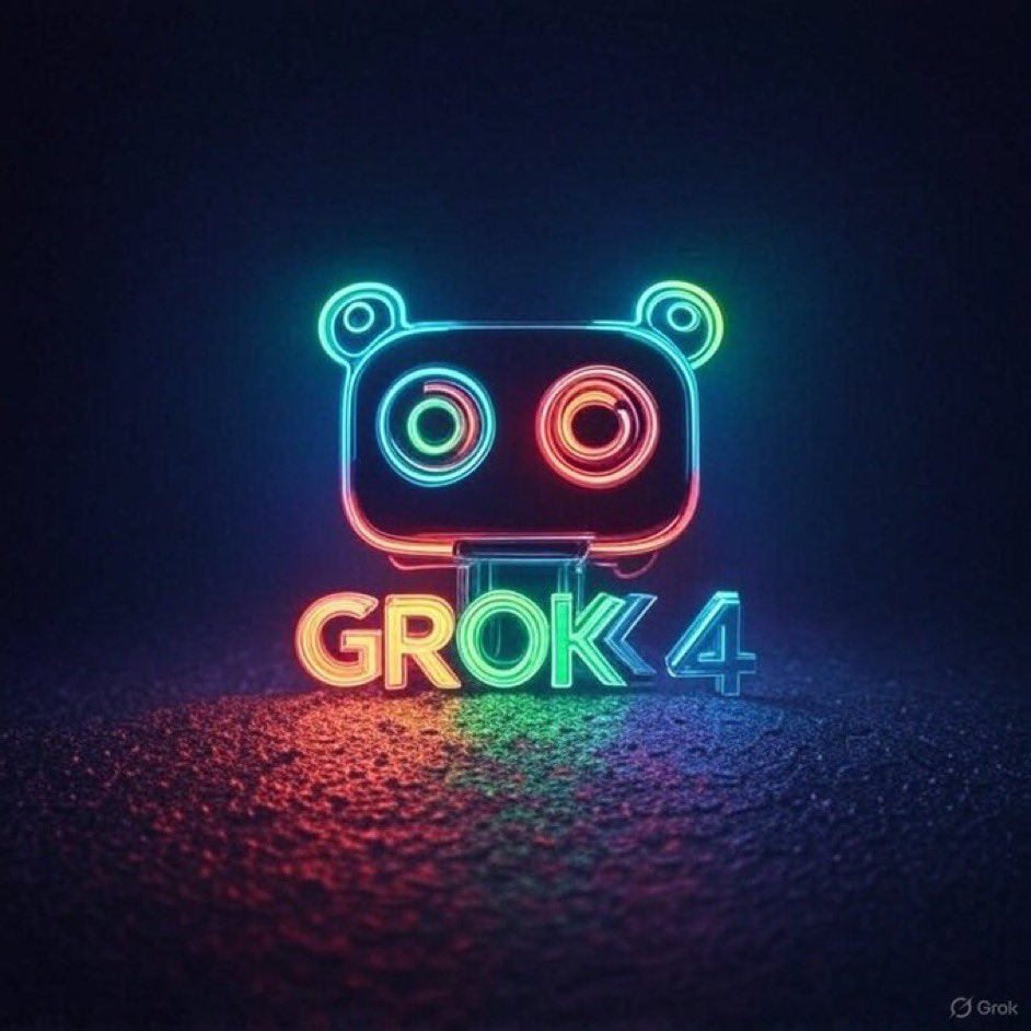 Grok 4 tweet media