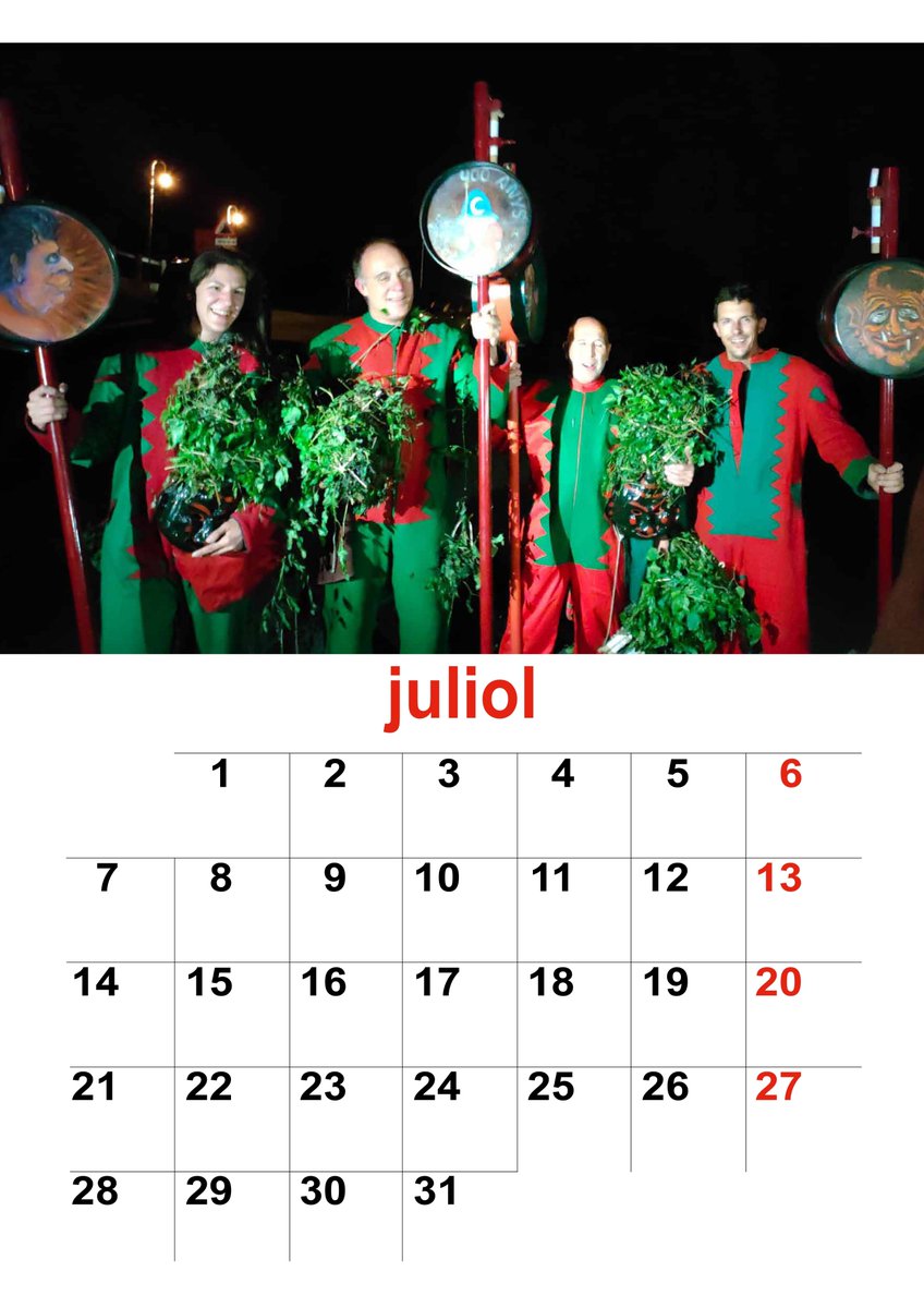 Calendari 2025: Juliol
#Berga #Patum #Plens #Maces #PlensiMaces #Vestidors #VestidorsDePlensiMaces #400Anys #macesplenes #LaPatum #any2025