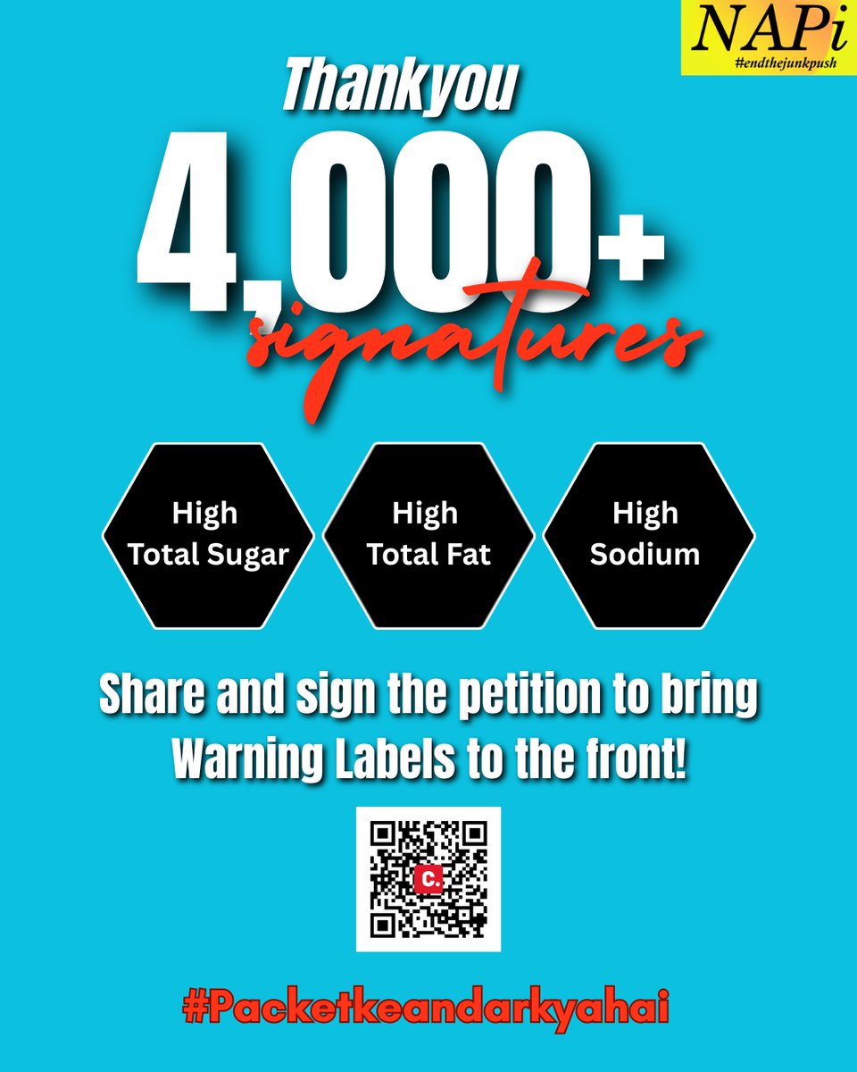 हमारी याचिका पर अब तक 4,000+ लोगों ने हस्ताक्षर किए हैं जो आपके सहयोग से ही यह संभव हो पाया है।
यदि आपने अभी तक याचिका पर साइन नहीं किया है, तो अभी करें 
और अगर कर चुके हैं, तो कृपया इसे अपने नेटवर्क में अधिक से अधिक शेयर करें।
 लिंक: chng.it/k2wsmXnGJS
#PacketKeAndarKyaHai