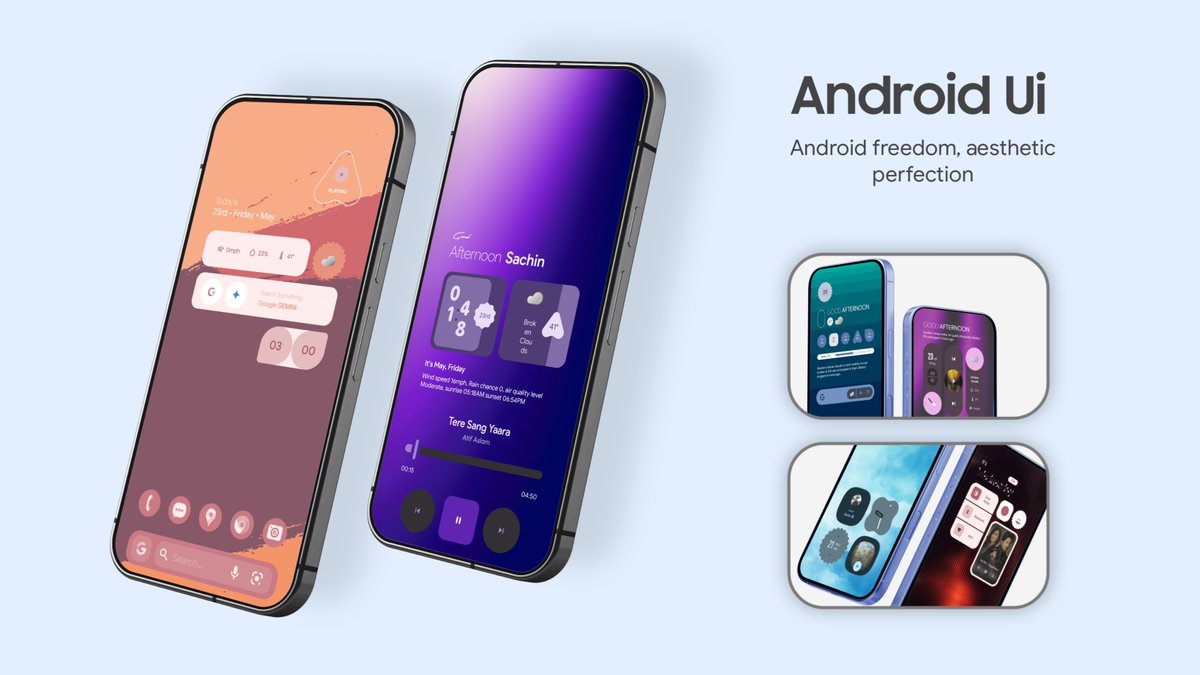 Leaf Designs (@sachinxpert) on Twitter photo Hi Guys, Droid Decor's MOST PREMIUM app is live on PlayStore.
β© Premium KWGT Widget Pack
Such as Nothing OS, iOS, OneUI, Android 16 - Material 3, etc.
π§π»βπ¨Β Widgets by me
π§βπ»Β App created <a href="/DroidDecor/">Droid Decor</a>
β© INTRODUCING: UI KWGT
play.google.com/store/apps/det⦠Hi Guys, Droid Decor's MOST PREMIUM app is live on PlayStore.
β© Premium KWGT Widget Pack
Such as Nothing OS, iOS, OneUI, Android 16 - Material 3, etc.
π§π»βπ¨Β Widgets by me
π§βπ»Β App created <a href="/DroidDecor/">Droid Decor</a>
β© INTRODUCING: UI KWGT
play.google.com/store/apps/detβ¦