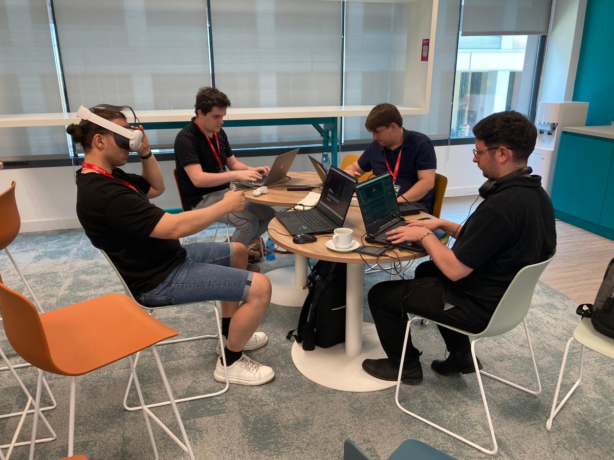 Summer School XRTX 2024 (@summerschool_xr) on Twitter photo 🎯 From concept to creation! At the 3rd #EURASIP Int. #SummerSchool2025 on #XR, hands-on practice is key: applying knowledge through projects like #VR archery helps transform ideas into real immersive experiences.
#XR  #ArcheryTech #ImmersiveDesign #BuildInXR <a href="/eurasip/">EURASIP</a> <a href="/nokia/">Nokia</a> 🎯 From concept to creation! At the 3rd #EURASIP Int. #SummerSchool2025 on #XR, hands-on practice is key: applying knowledge through projects like #VR archery helps transform ideas into real immersive experiences.
#XR  #ArcheryTech #ImmersiveDesign #BuildInXR <a href="/eurasip/">EURASIP</a> <a href="/nokia/">Nokia</a>