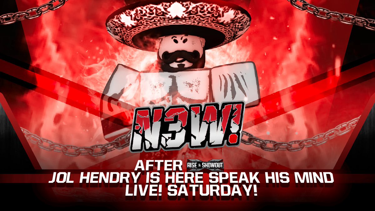 THIS SATURDAY!

After his first #RISEandSHOWOUT match against the former champion. <a href="/JOLOLTU/">jol</a> Speaks on what is next for him in N3W.

#ELITEN3W