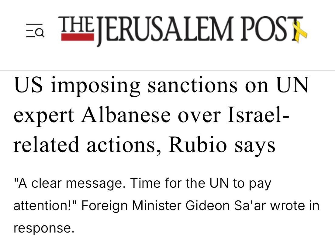 UN – Pay Attention!
Thank you, US Secretary of State Marco Rubio, for calling out the UN's antisemitism.
It's time to end the bias against Israel.