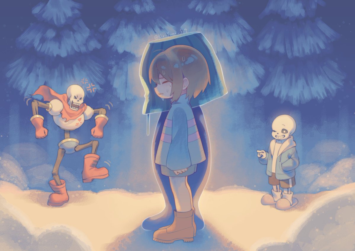 KiriYume_514's tweet image. Day 016
- Nyeh Heh Heh!
#UNDERTALE
#100DayChallenge
#100日チャレンジ