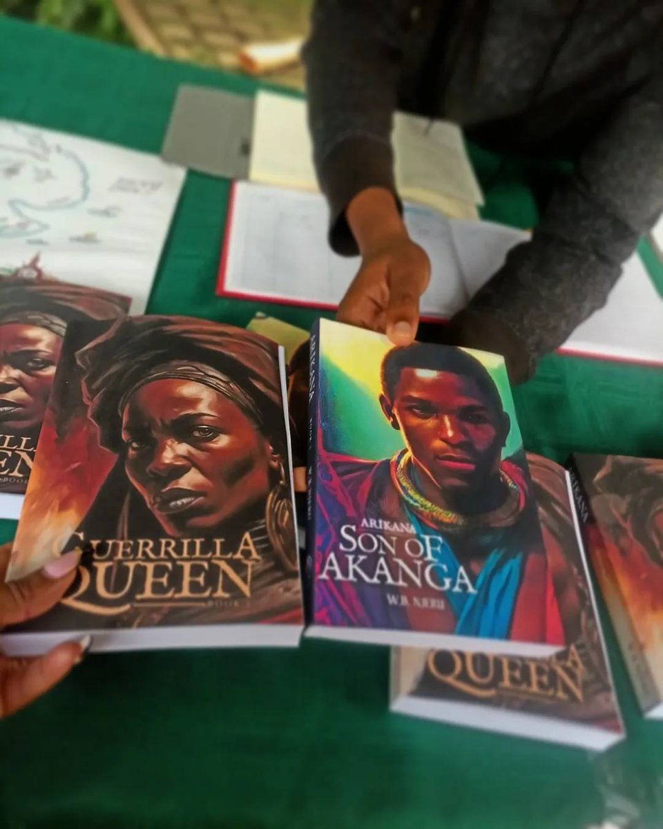 It's been 2 Months of working on Arikana full-time!
Both our books are available now at <a href="/NuriaStore/">The Home of African Books</a> 
nuriakenya.com/product/guerri…