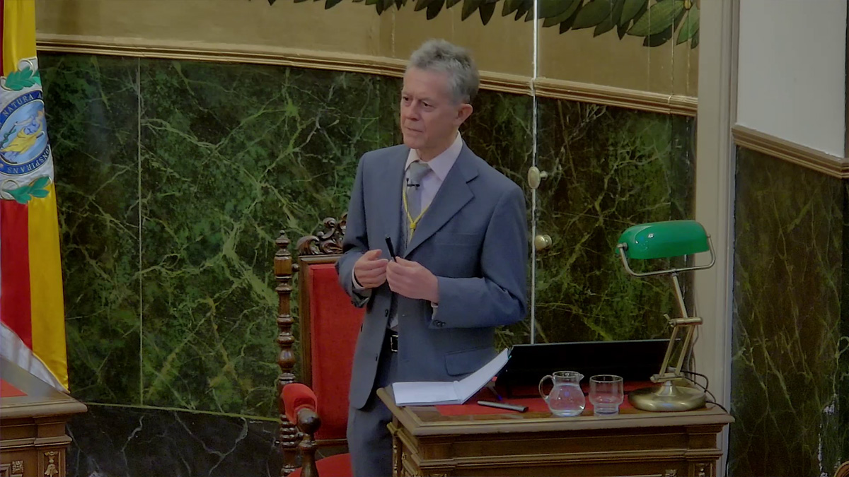 Durante la Sesión Científica, el Dr. Manuel López Santamaría (Académico Correspondiente de la RANME) pronunció su conferencia: "Trasplante intestinal: tecnología a medio desarrollar. Avances en inmunomodulación". 

Puedes volver a verla en: ranm.tv/index.php/vide…