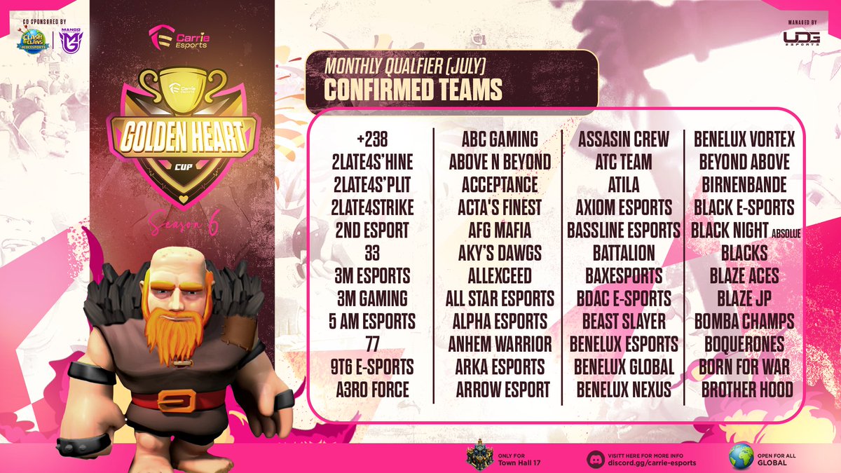 Carrie eSports tweet media