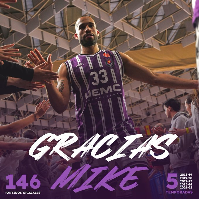 _CanchaLatina_'s tweet photo. 🇩🇴🇪🇸 Mike Torres y CB Valladolid separan sus caminos 

El hispano-dominicano se despide tras cinco temporadas y 146 partidos

En la última Primera FEB, el base promedió 11.6 puntos, 2.3 rebotes, 3.1 asistencias y 1.1 robos en 25 juegos https://t.co/vX6dmPmBum