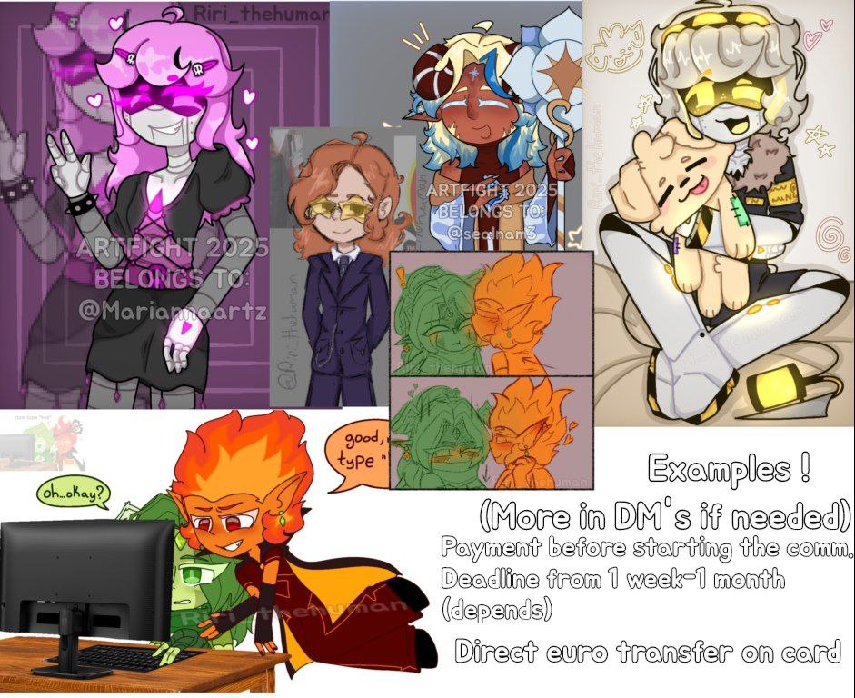 Riri (COMMISSIONS OPEN) tweet media