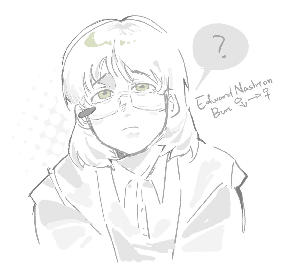 suffering98's tweet image. Edward Nashton but ♀