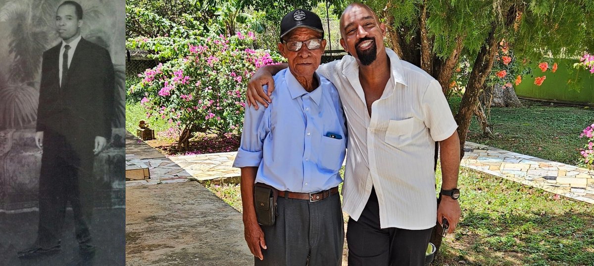 Happy 95th birthday to my father over there in sunny Jamaica. His milestone birthday is a grand reminder that many kings and queens of the Windrush generation are still here. Windrush legacy son, Vernal x