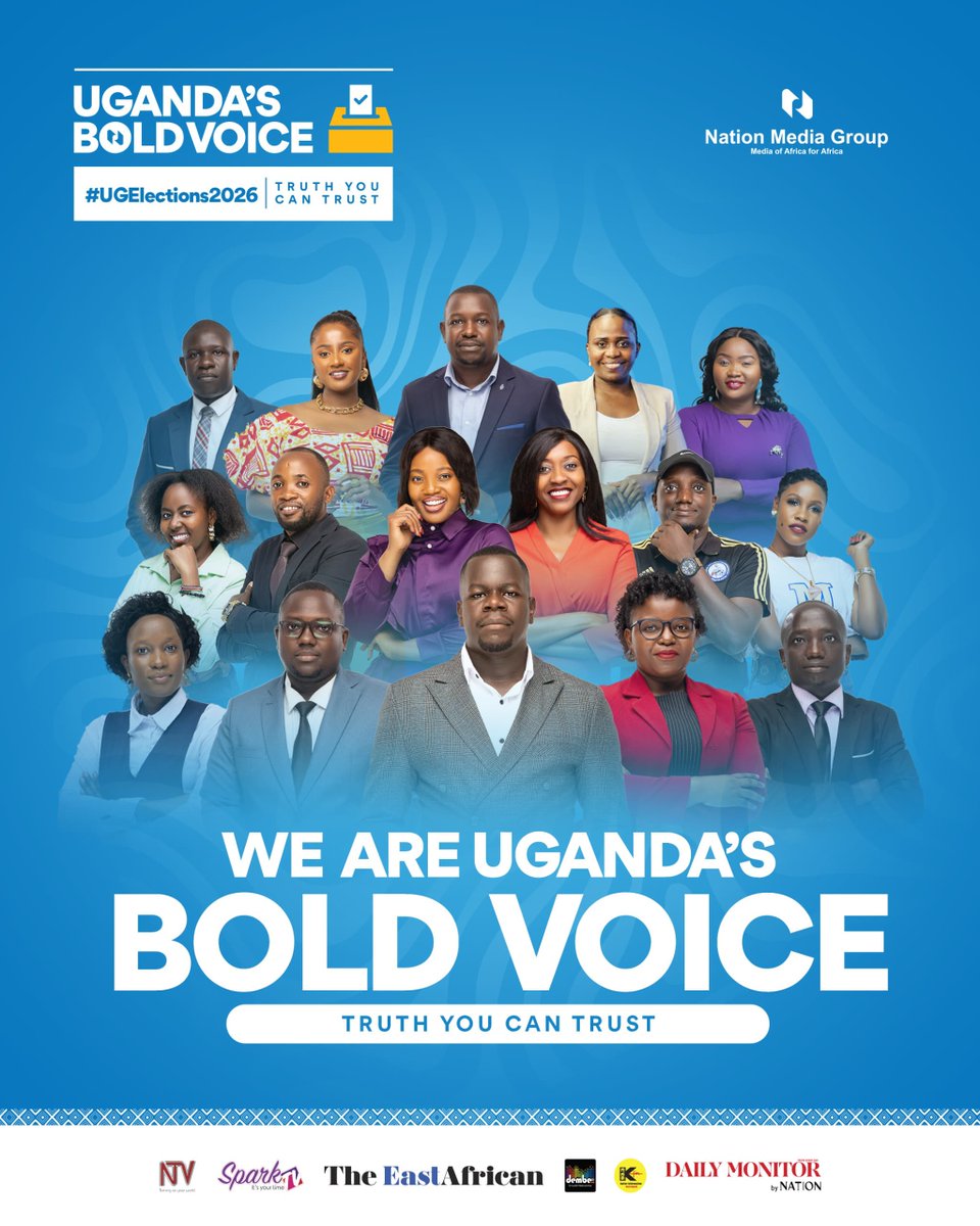 We are Uganda’s bold voice.

As Uganda votes, we report, fast, fair, and factual. Your trusted election coverage hub, every step to the ballot.

Nation Media Group is with you all the way.

📲 Tap in for daily insights.

#NTVNews #NMGElectionWatch #UGElections2026 #UGBoldVoices