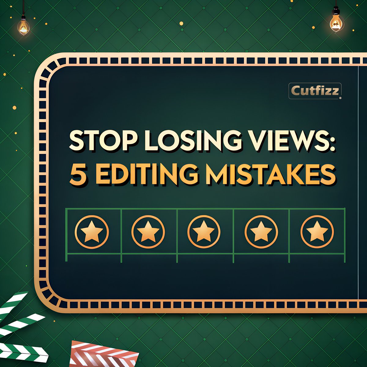 Stop Losing Views: 5 Editing Mistakes

Most videos die in the first 5 seconds. Fix this.

Views are not luck. They’re edits done right.

5 silent killers inside your videos: which one’s yours?

Be honest — save this for your next edit.

📩 DM me ‘FIX’ - let’s upgrade your content