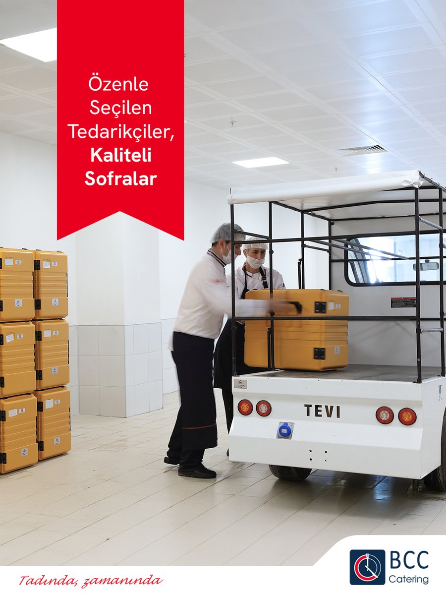 BCC Catering Ailesi olarak tedarikçilerimizi yüksek gıda güvenliği ve kalite kriterleriyle seçiyoruz. 🛒 
#topluyemekhizmeti #Catering #BCCCatering