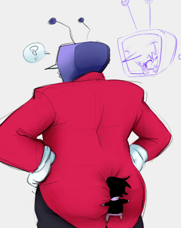 SN007LE's tweet image. #deltarune #tenna #spamton idk man