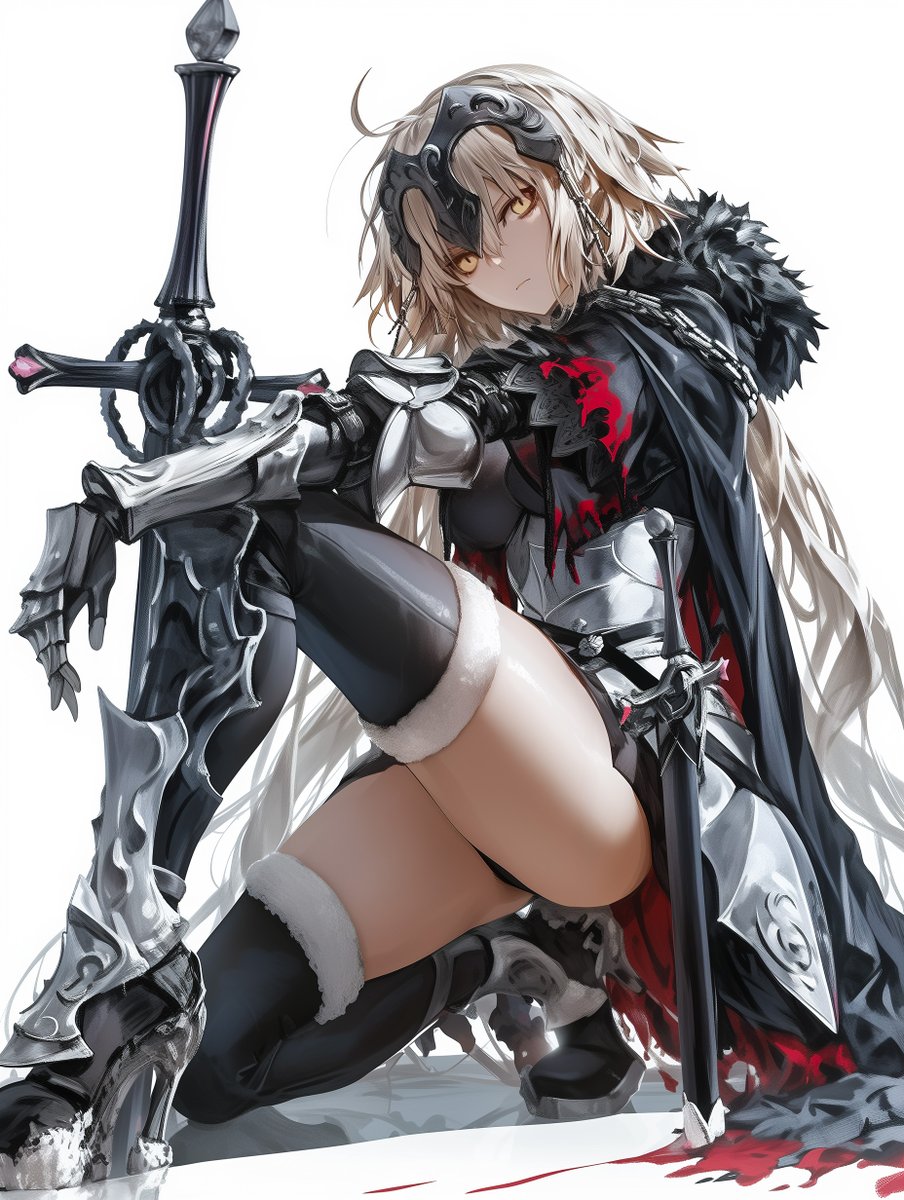 邪ンヌ　ジャンヌダルクオルタ(Jeanne d'Arc Alter)      
#FGO #邪ンヌ