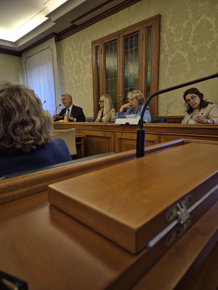 COMMISSIONI CONGIUNTE ESTERI E DIRITTI UMANI: audizione di Filippo Grandi, commissario dell'Alto commissariato delle Nazioni Unite per i rifugiati. Immigrazione, accoglienza, umanità./
Komisar Združenih narodov za prebežnike Filippo Grandi  zdaj v senatu.