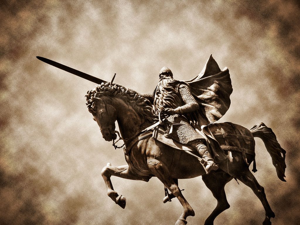 TheatrumBelli's tweet photo. 10 juillet 1099 : mort de Rodrigo Díaz de Vivar, dit #LeCid, chevalier #mercenaire #chrétien, héros de la #Reconquista. https://t.co/mzJ1Cc2Wms