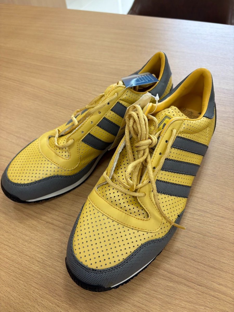 Paul Bryson (@soi6cufc) on Twitter photo Part of this weekends drop
Going back to basics and itโs total mixture of styles and sizes 
These are BNIBWT 2001 Galaxy
Pretty sure the only year Adidas released this c/w Part of this weekends drop
Going back to basics and itโs total mixture of styles and sizes 
These are BNIBWT 2001 Galaxy
Pretty sure the only year Adidas released this c/w